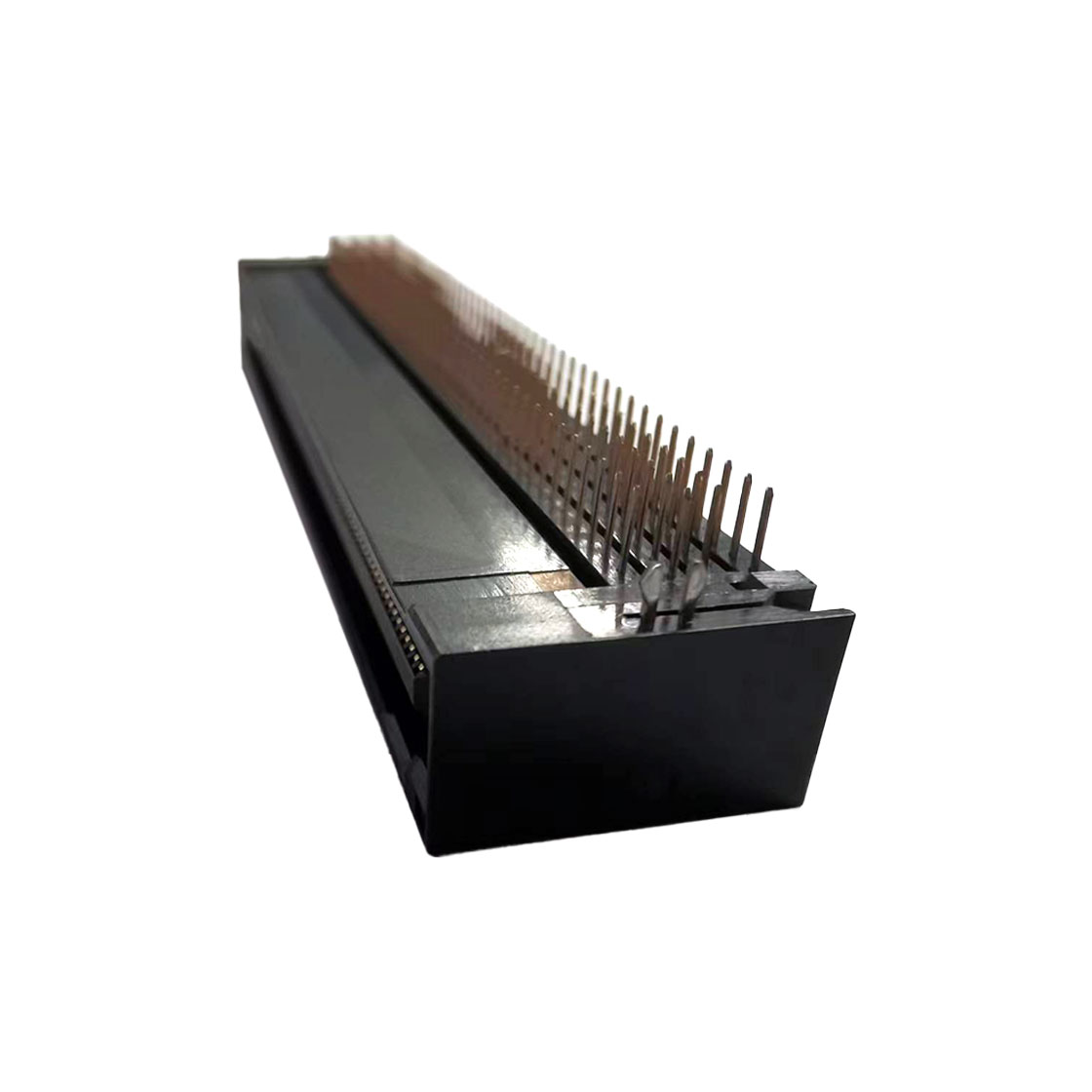 Pitch 0.8mm BTB 180P 90°四排卧式DIP Male 黑色